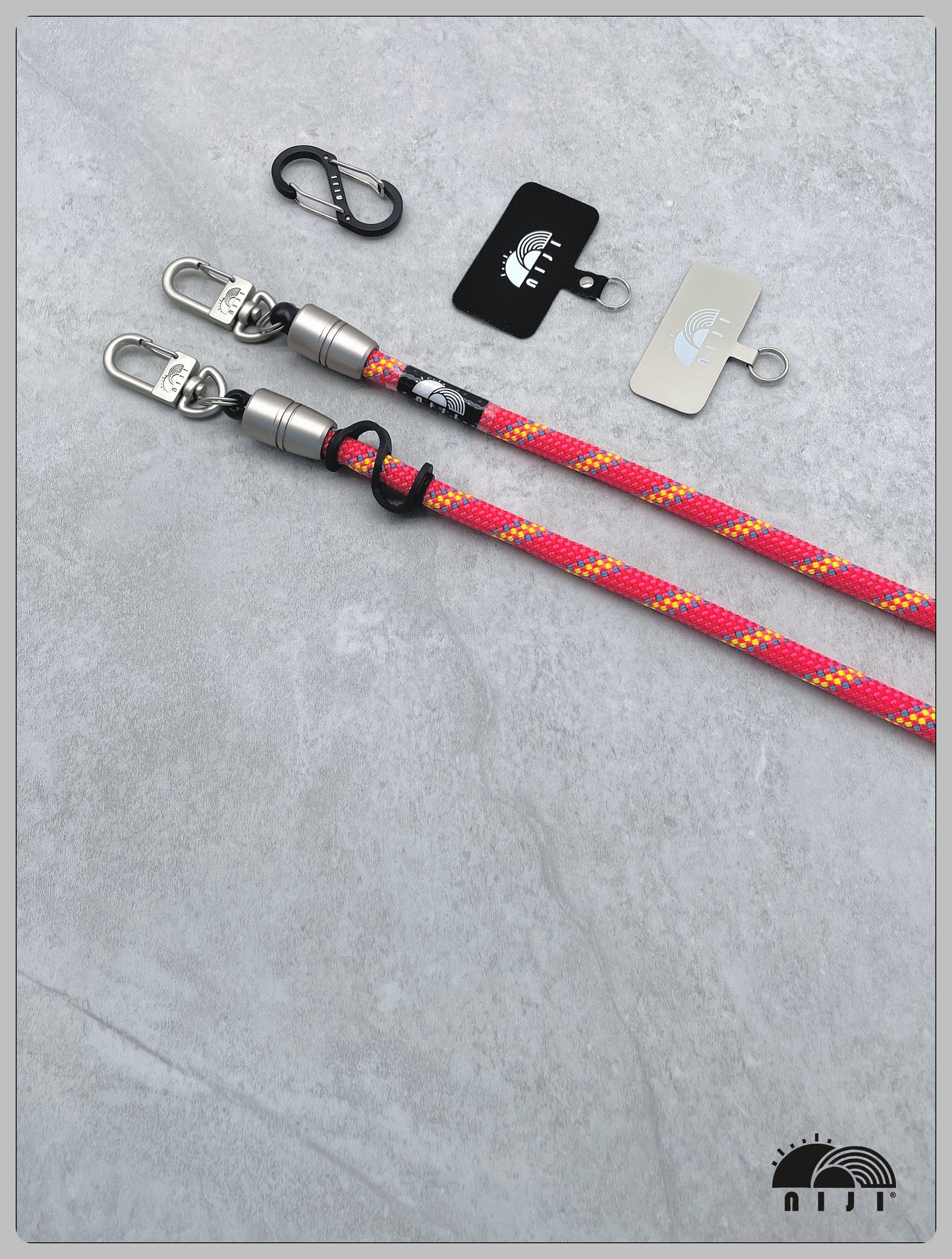 8.3mm Beal LEGEND 'Pink' phone strap