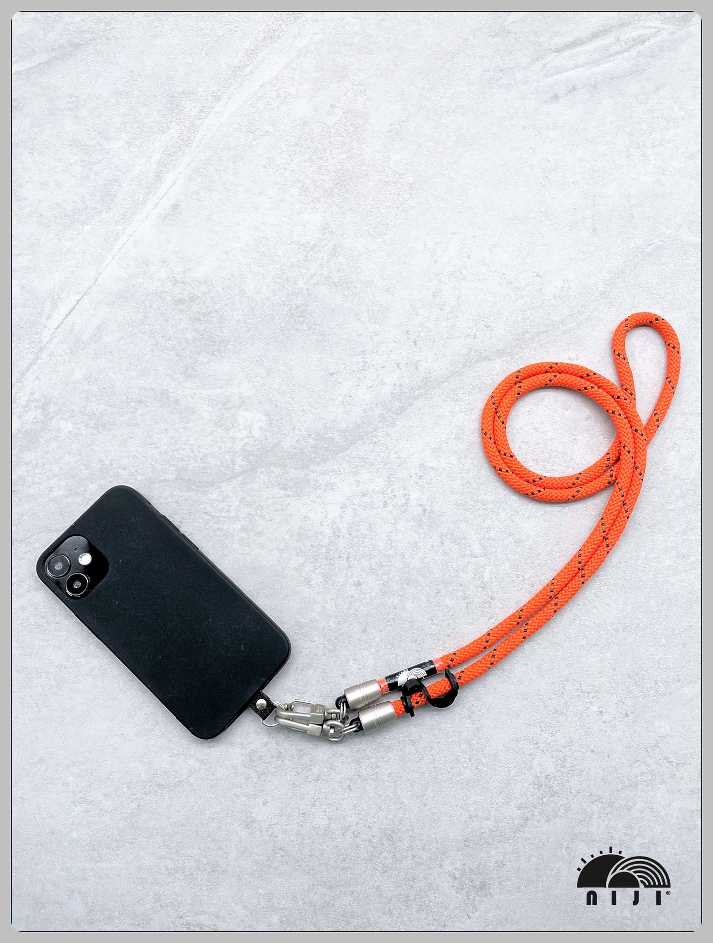 7mm Orange w single black tracer color