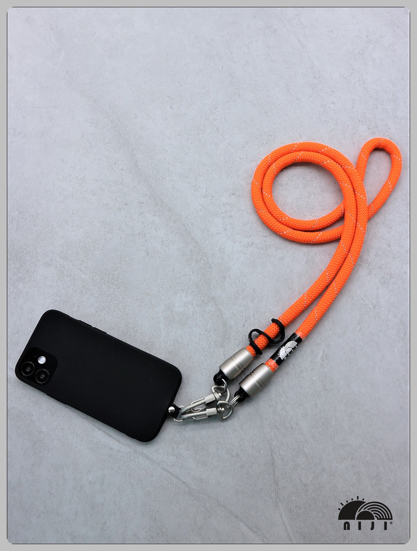 9.5mm Neon orange reflective color